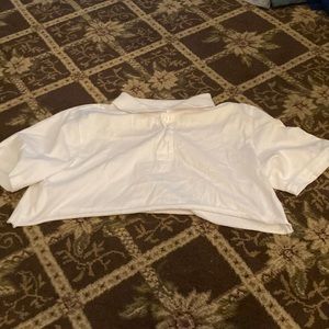 cropped collared shirt!